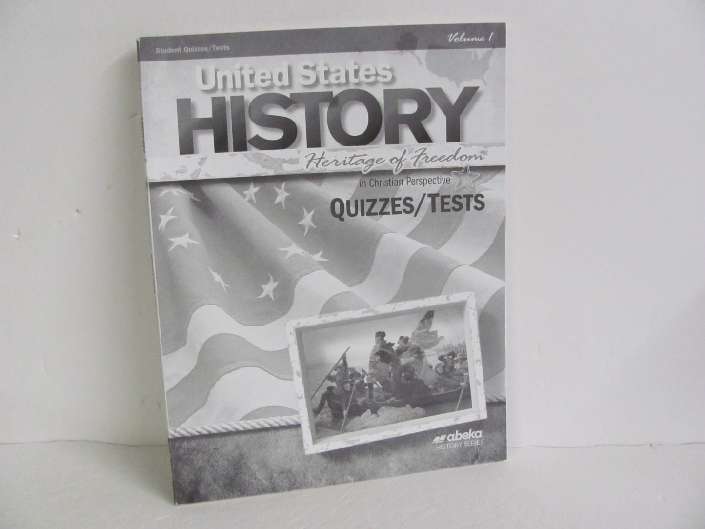 United States History Vol 1 Abeka Quizzes/Tests Pre-Owned History Textbooks