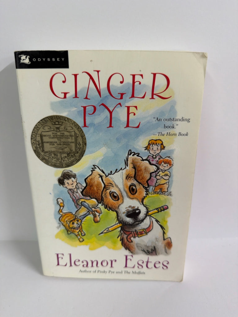 Ginger Pye Odyssey Pre-Owned Eleanor Estes Fiction Books