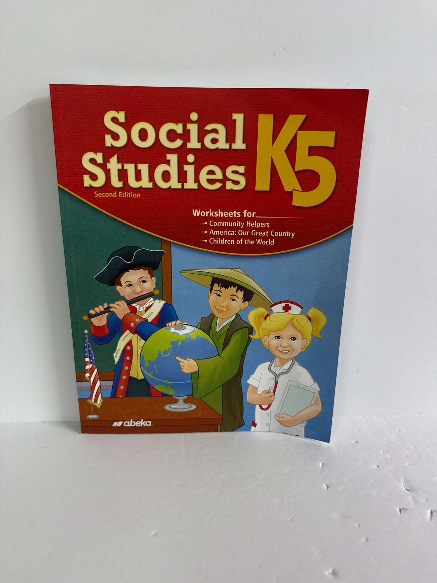 Social Studies K5 Abeka Student Workbooks/Fact Cards Bundle K4 History Textbooks