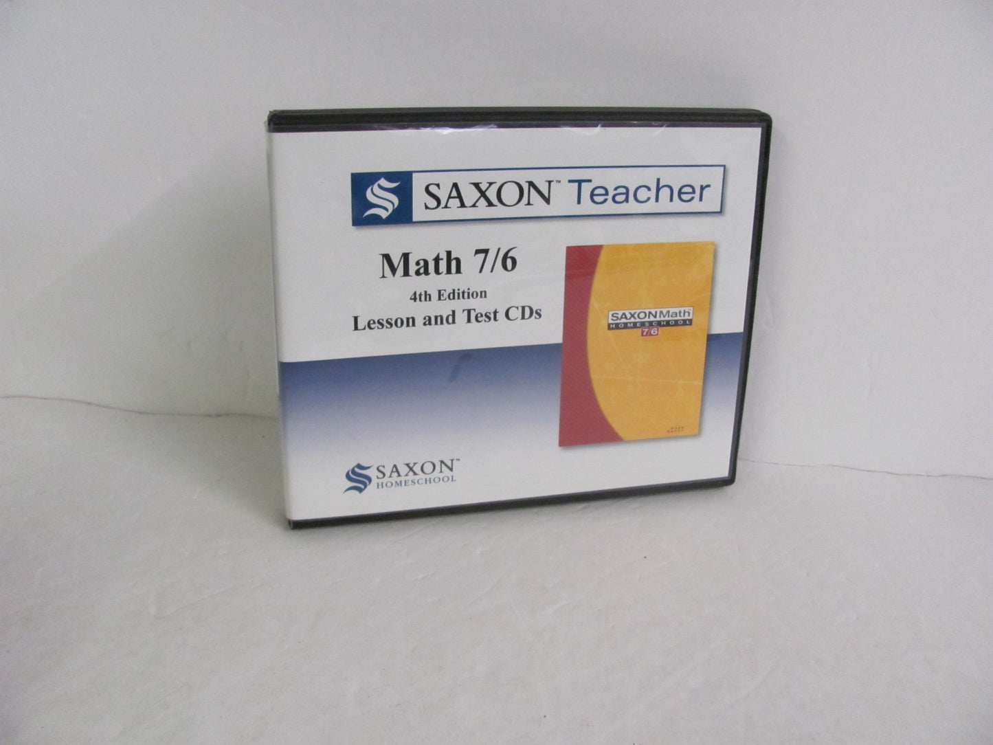 Math 76 Saxon Teacher CD-Rom Pre-Owned 6th Grade Mathematics Textbooks