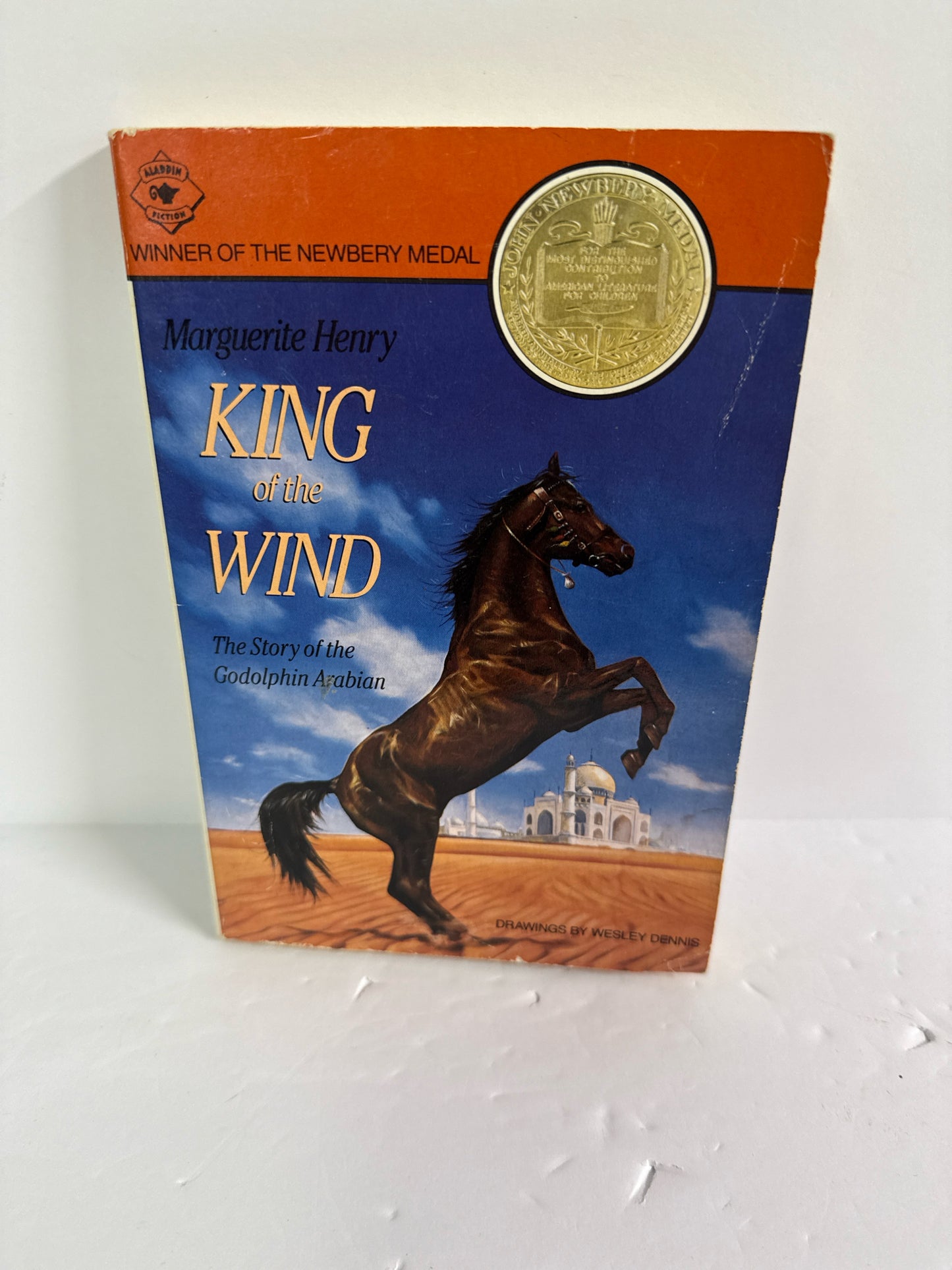 King of the Wind Aladdin Pre-Owned Marguerite Henry Fiction Books