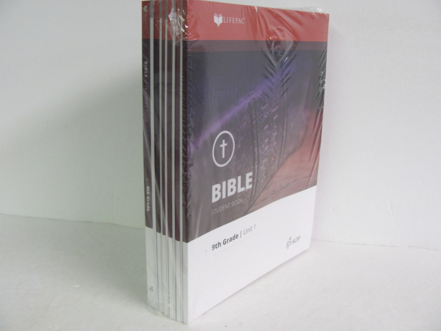 Bible 9 Lifepac Set Pre-Owned 9th Grade Bible Textbooks