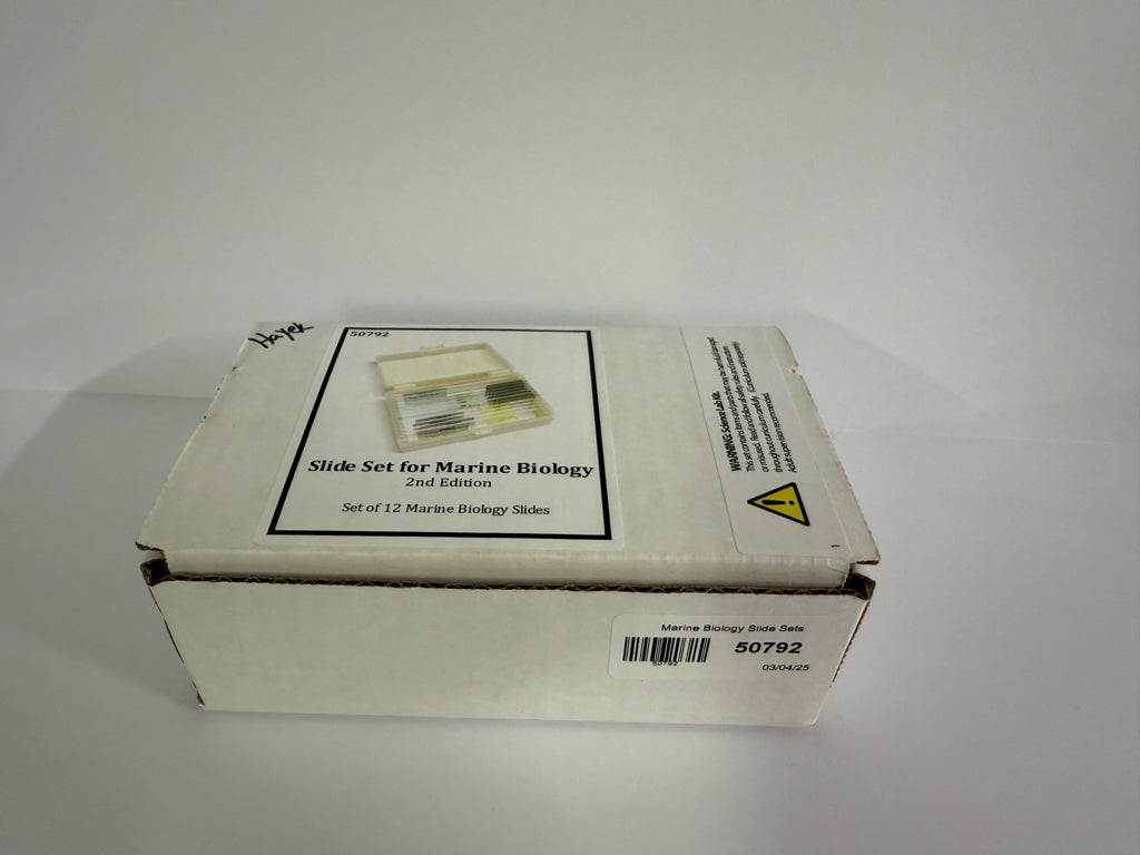 Slide Set for Marine Biology Nature's Workshop Pre-Owned Experiment Books