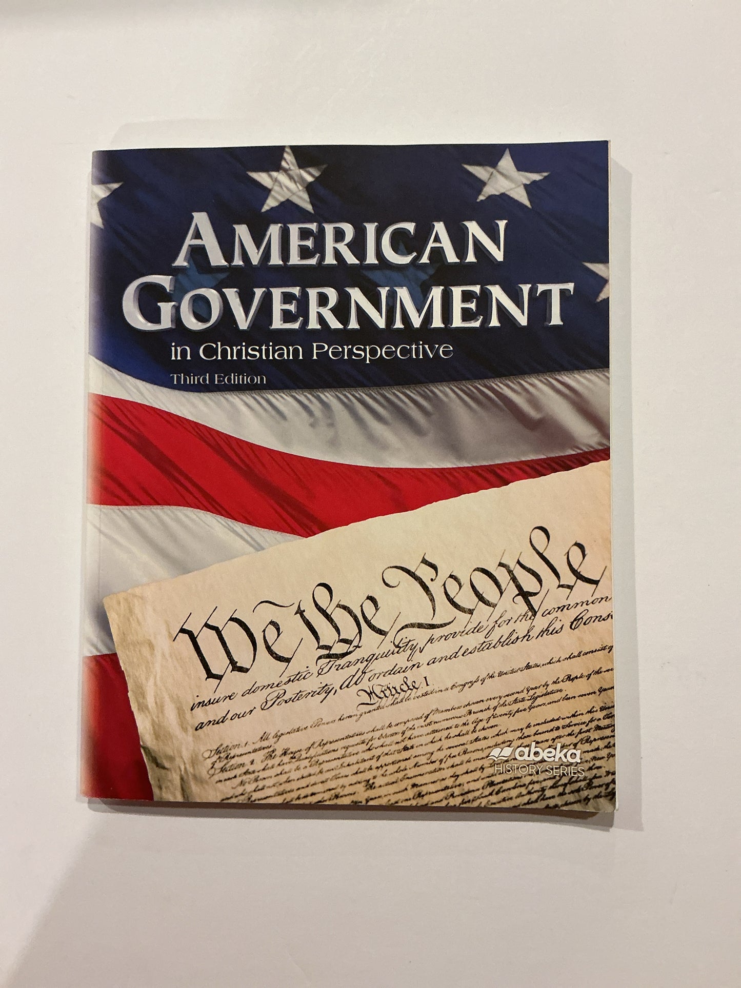 American Government Abeka Student Book Pre-Owned 12th Grade History Textbooks