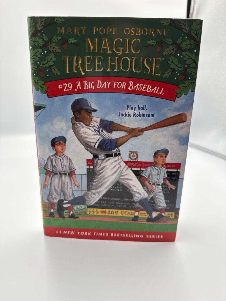 A Big Day for Baseball Mary Pope Osborne Random House Juvenile Books