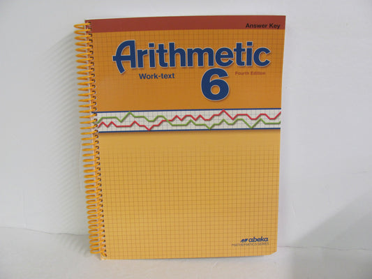 Arithmetic 6 Abeka Answer Key  Pre-Owned 6th Grade Mathematics Textbooks