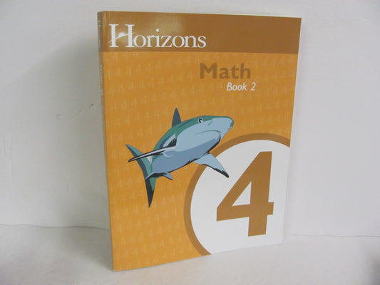 Math 4 Horizons Workbook  Pre-Owned 4th Grade Mathematics Textbooks