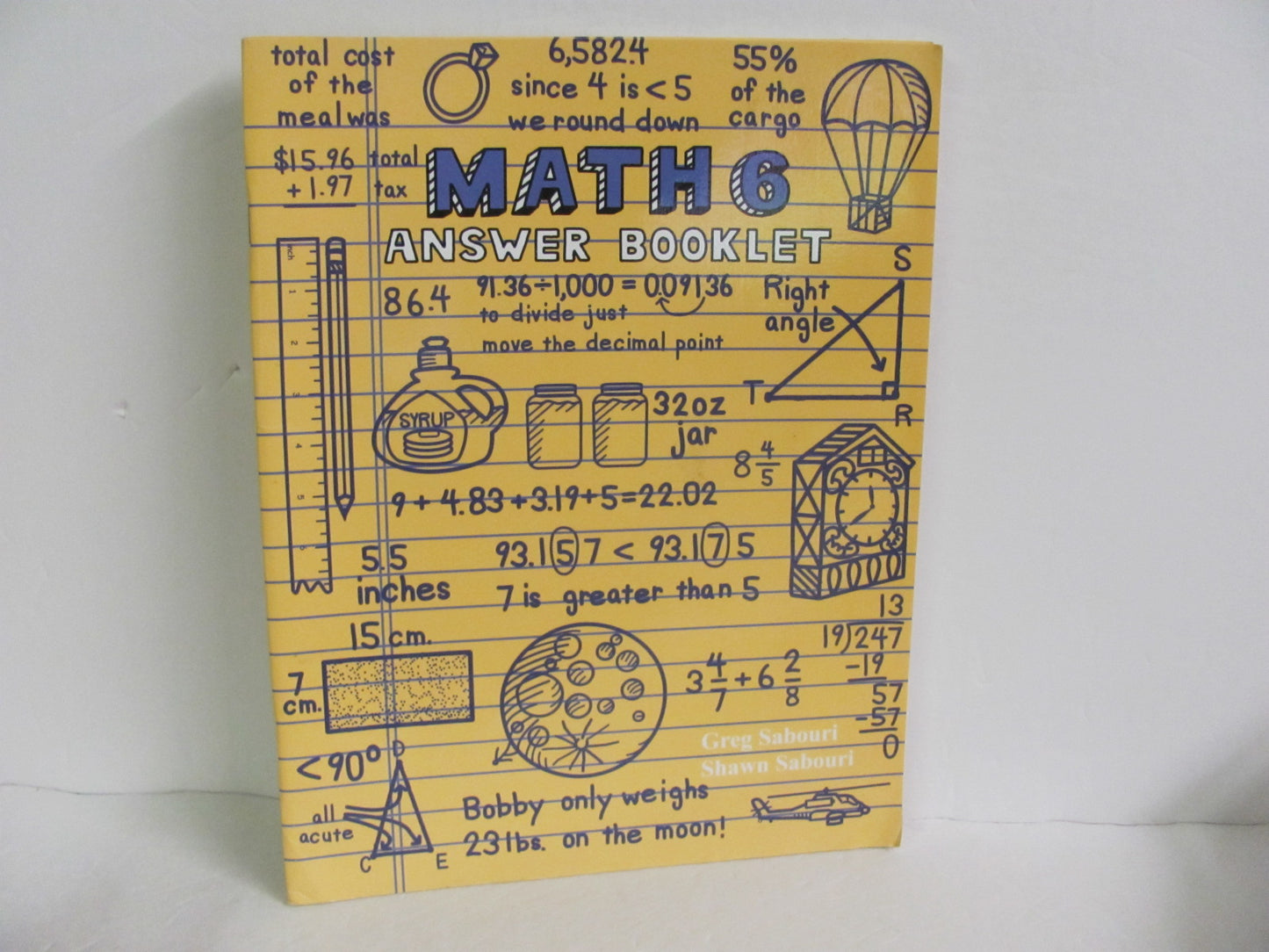 Math 6 Teaching Textbook Answer Key Pre-Owned 6th Grade Mathematics Textbooks