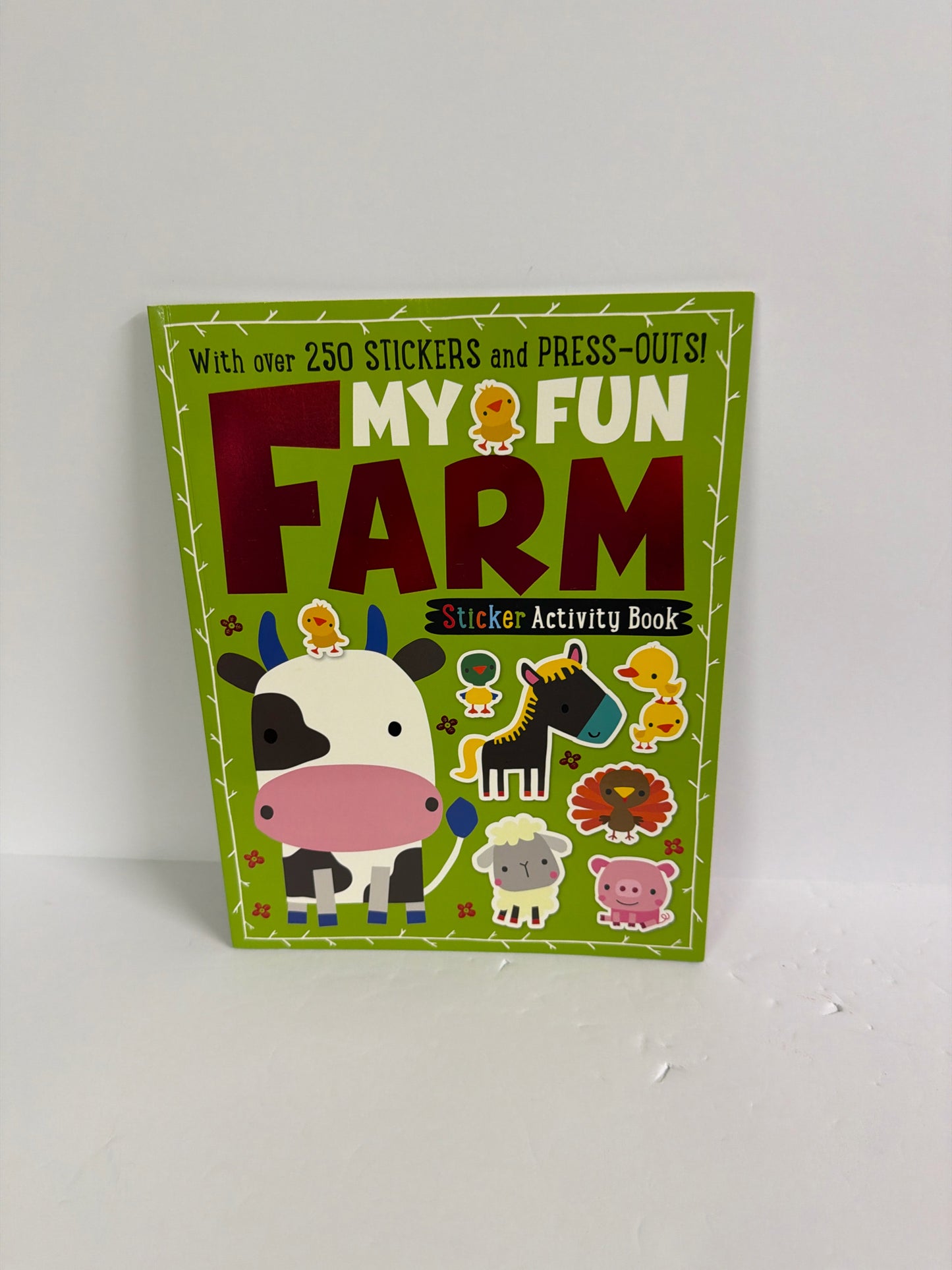 My Fun Farm Make Believe Ideas Activity Book Pre-Owned Summer Study Books