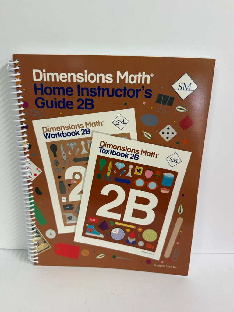 Dimensions Math 2B Singapore Home Instructor's Guide Mathematics Textbooks