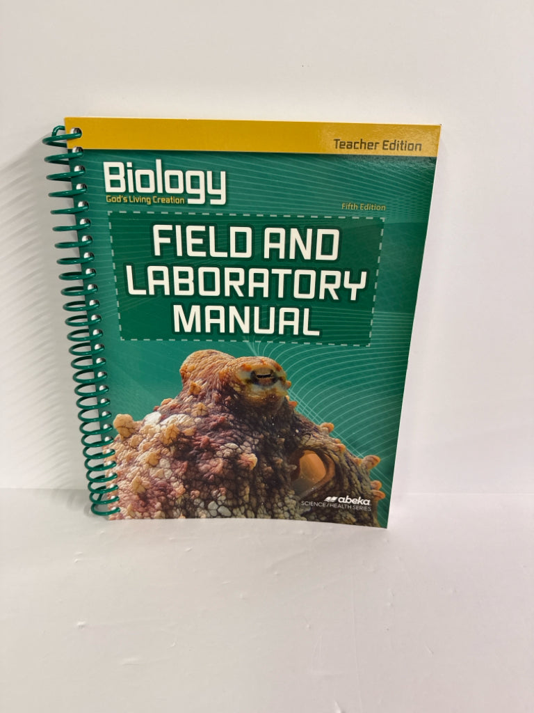 Biology God's Living Creation Abeka Teacher Edition Pre-Owned Science Textbooks
