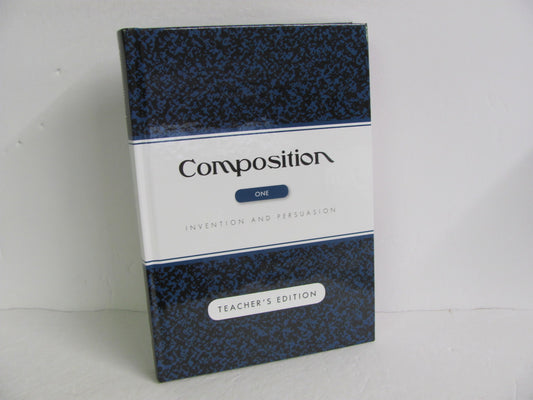 Composition One Veritas Teacher Edition  Pre-Owned Language Textbooks
