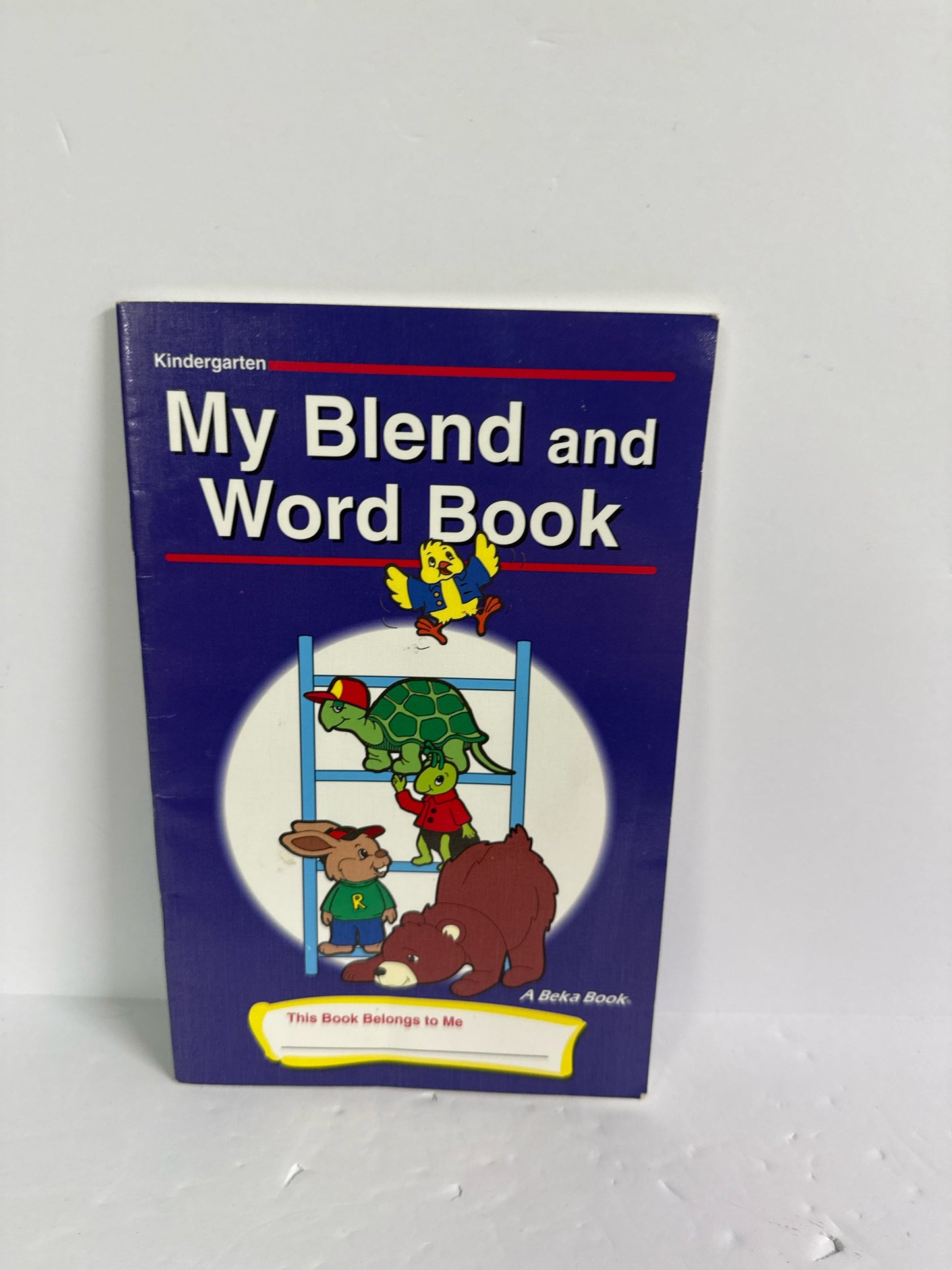 My Blend and Word Book Abeka Reader Pre-Owned Kindergarten Reading Textbooks