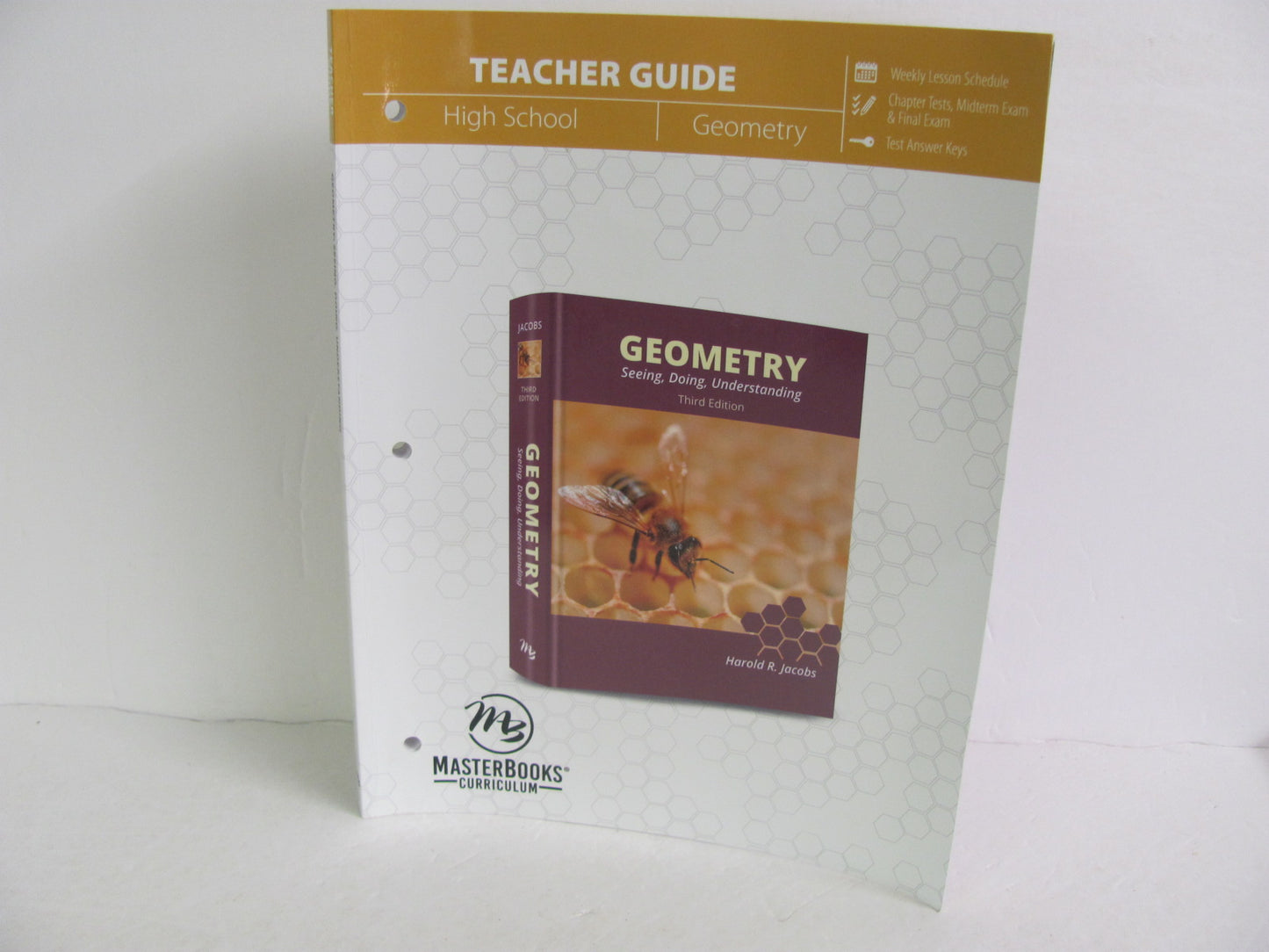 Jacob's Geometry Master Books Teacher Guide  Pre-Owned Mathematics Textbooks