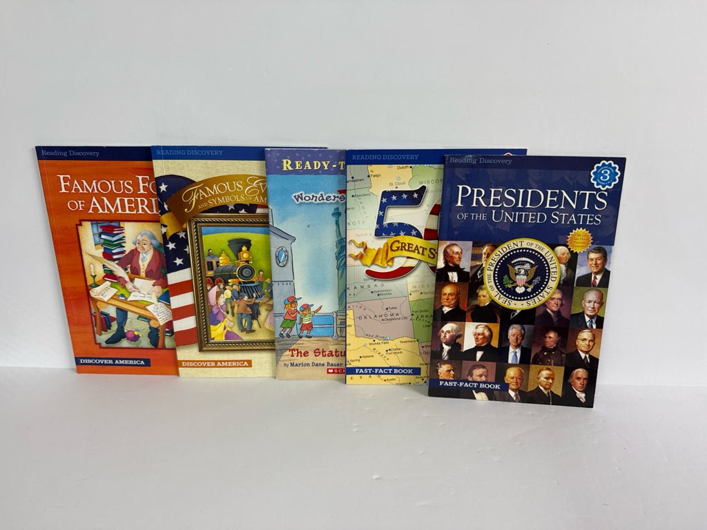 American History Dalmatian Press Set Pre-Owned Elementary American History