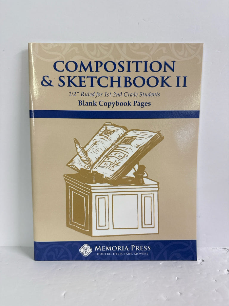 Composition & Sketchbook II Memoria Press Copybook Pre-Owned Memoria Press
