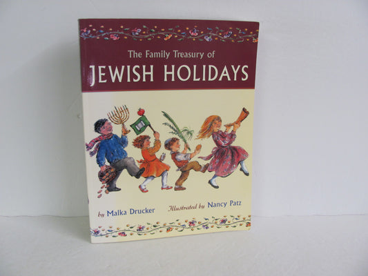 Family Treasury of Jewis Holidays Little Brown Pre-Owned World History Books
