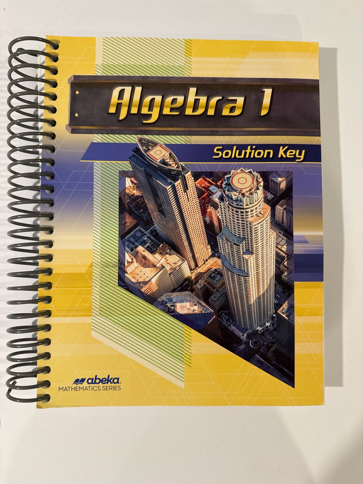 Algebra 1 Abeka Solution Key Pre-Owned 9th Grade Mathematics Textbooks