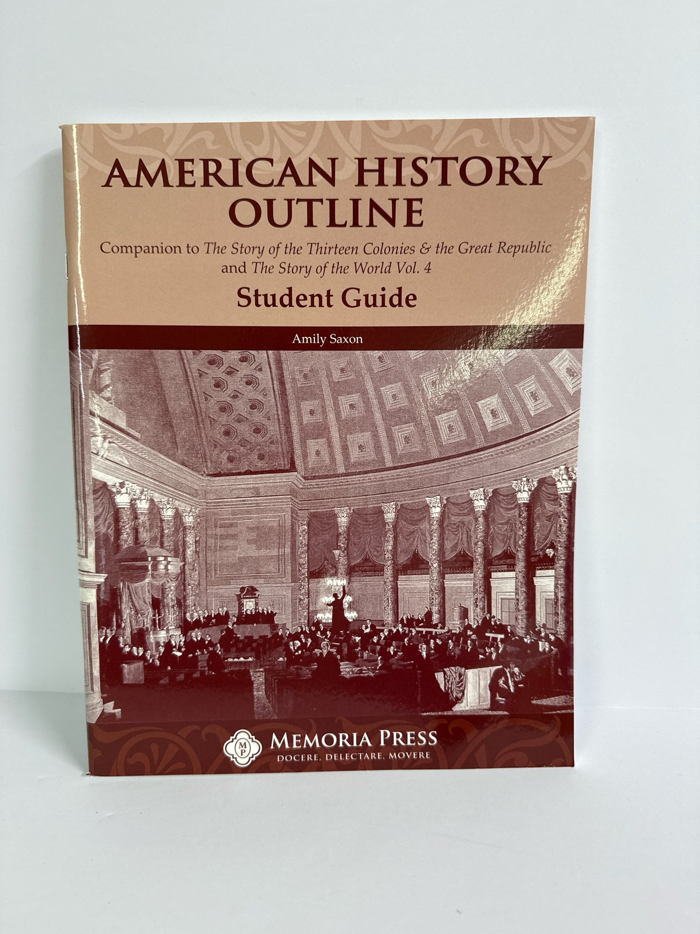 American History Outline Memoria Press Student Guide Pre-Owned History Textbooks