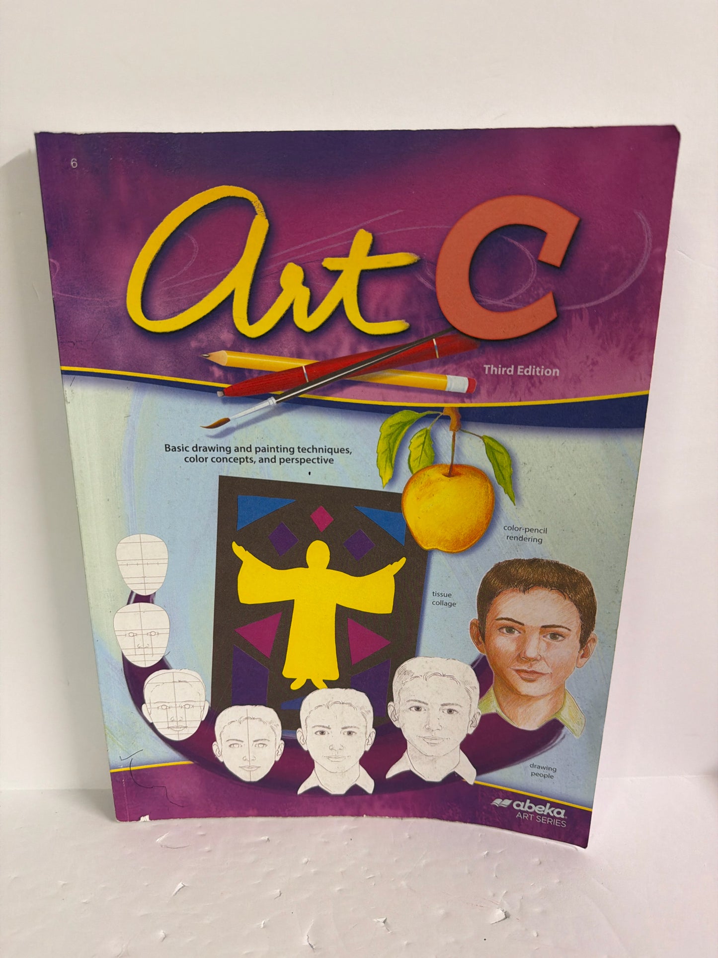 Art C Abeka Student Workbook Pre-Owned 6th Grade Art Books