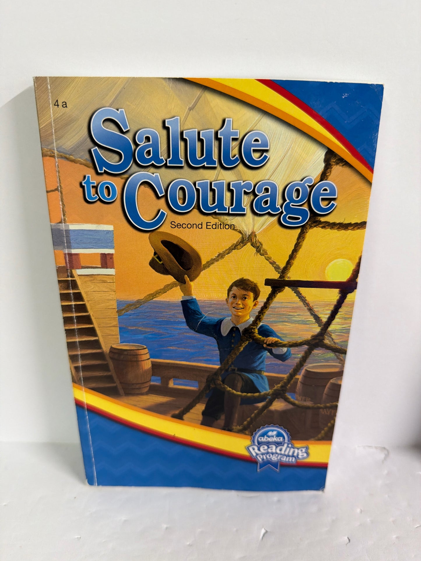 Salute to Courage Abeka Reader Pre-Owned 4th Grade Reading Textbooks