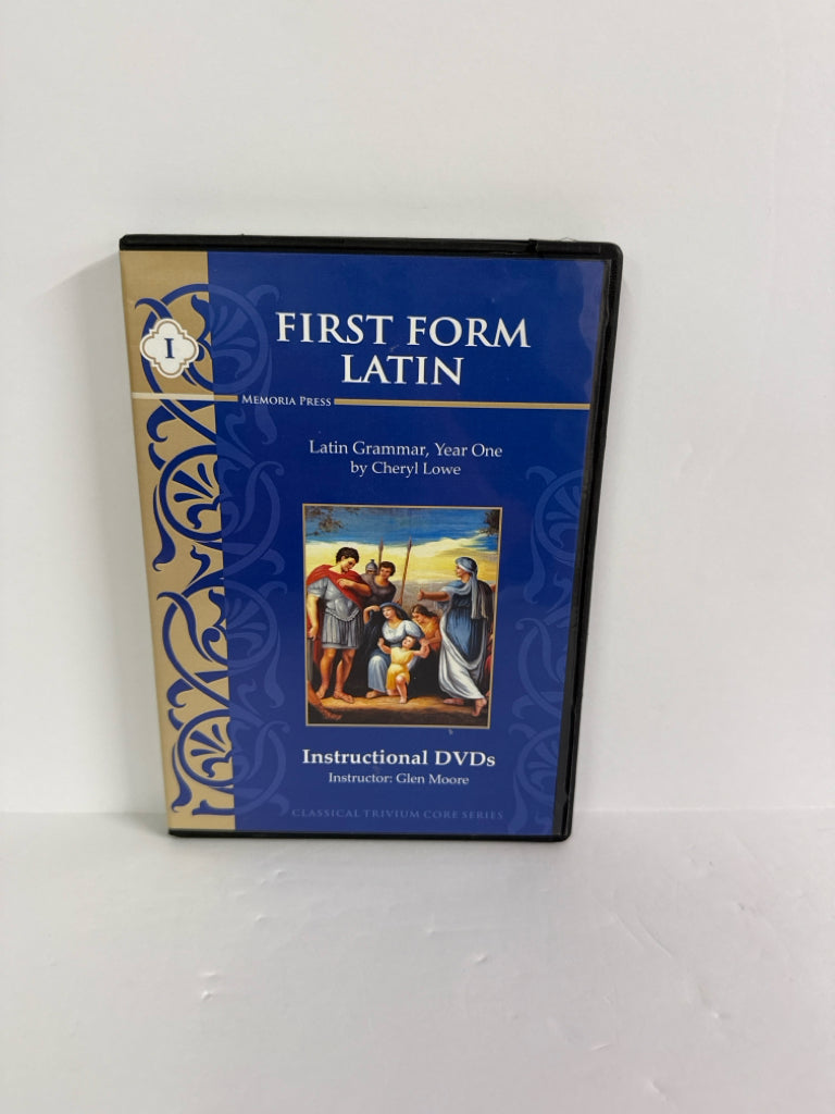 First Form Latin Memoria Press DVD Pre-Owned Memoria Press