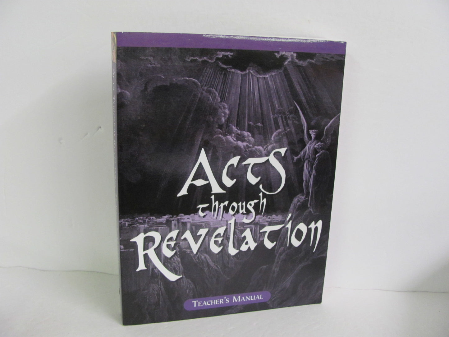Acts Through Revelation Veritas Teacher Manual Pre-Owned Bible Textbooks