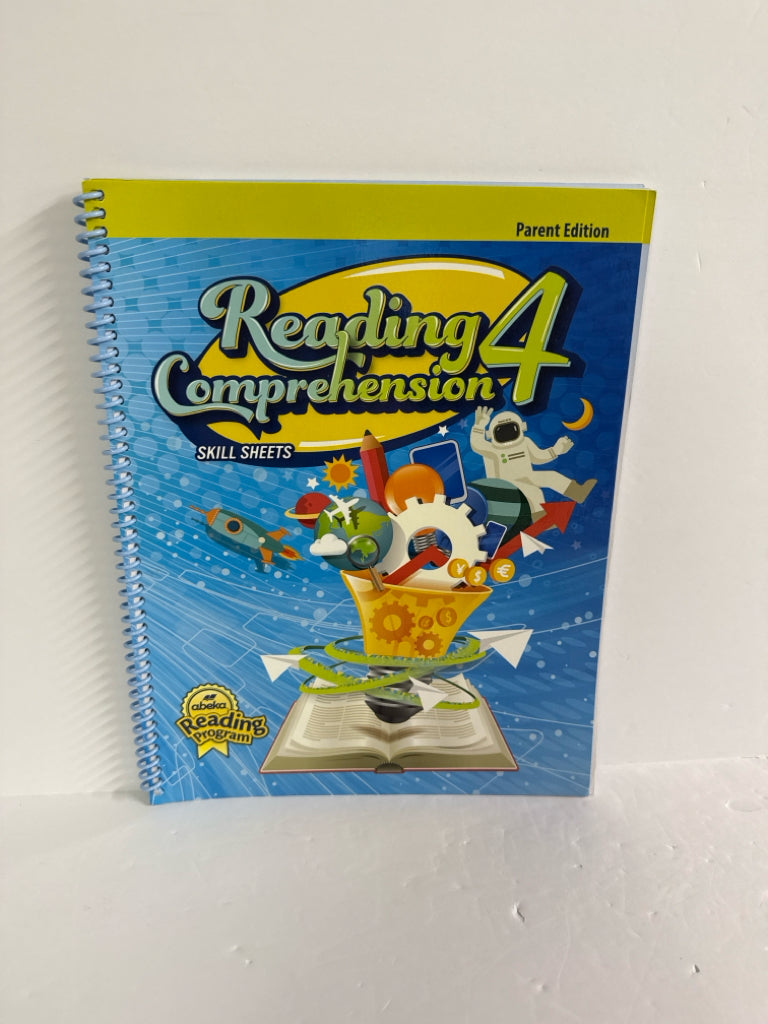 Reading Comprehension 4 Abeka Parent Edition Pre-Owned Reading Textbooks