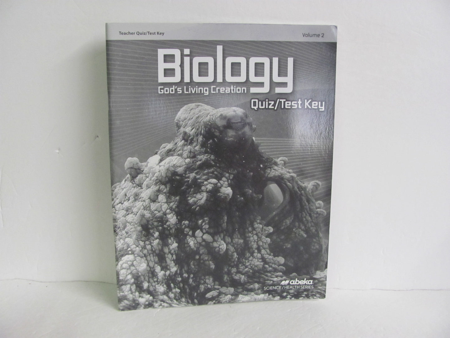 Biology Vol 2 Abeka Quiz/Test Key Pre-Owned 10th Grade Science Textbooks