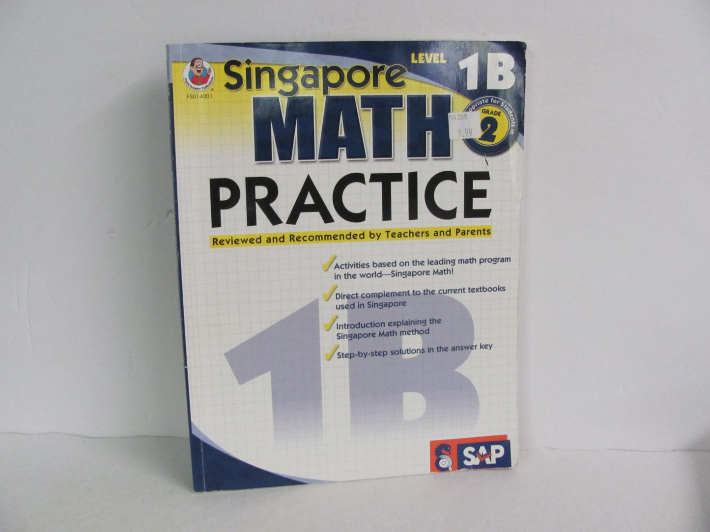 Math Practice Singapore Workbook Pre-Owned 1st Grade Mathematics Textbooks
