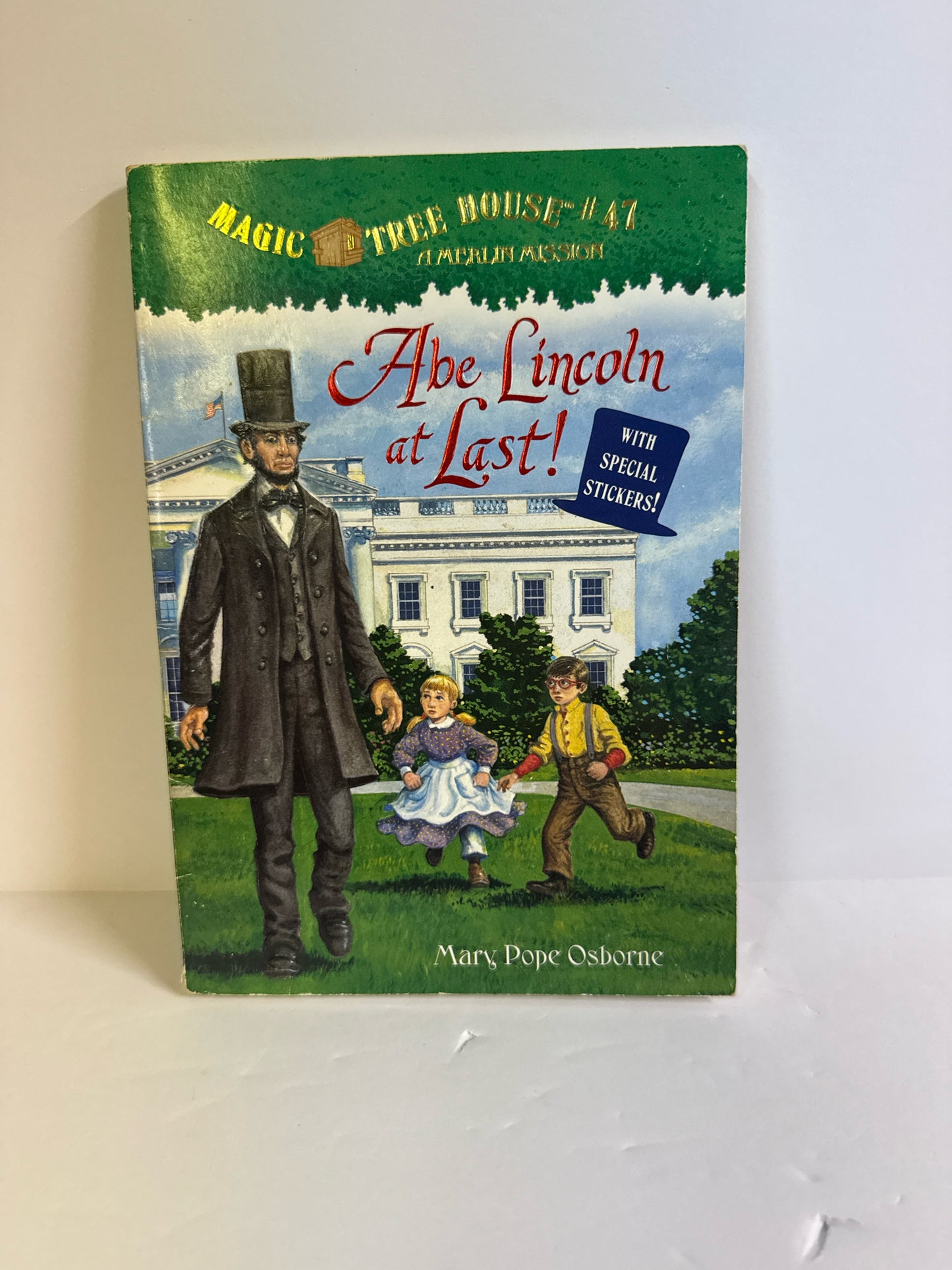 Abe Lincoln at Last Random House Pre-Owned Elementary The Magic Tree House