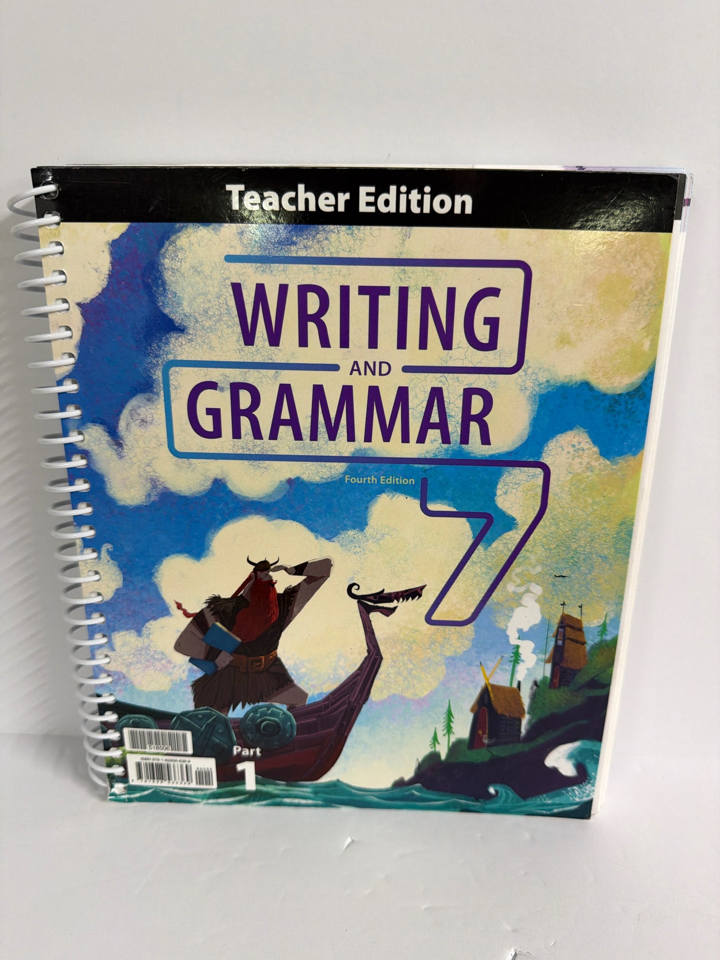 Writing & Grammar 7 BJU Press Pre-Owned 7th Grade Writing Books