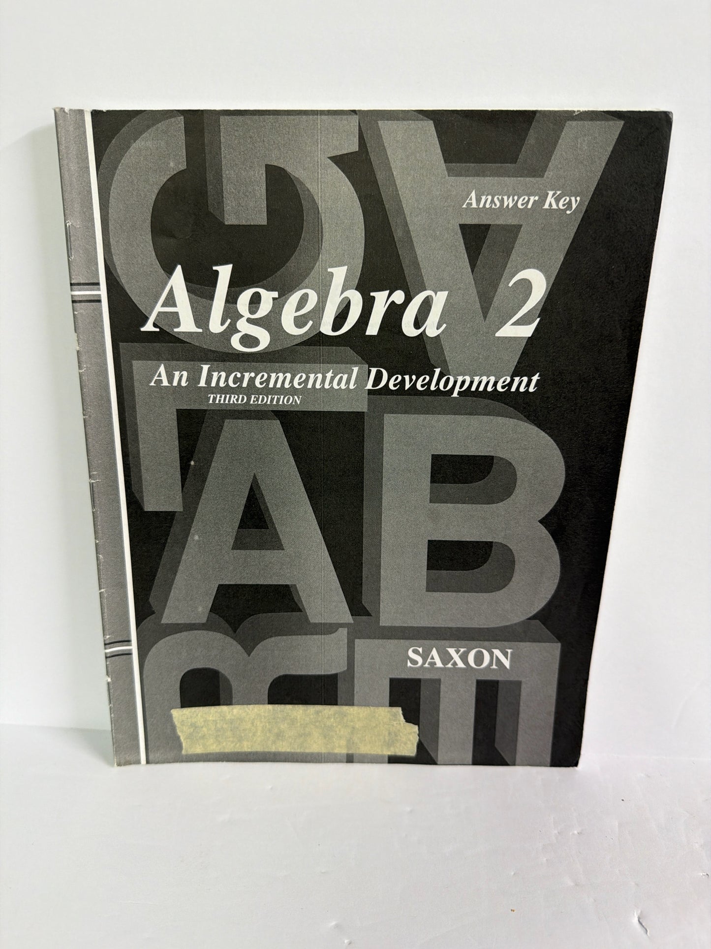 Algebra 2 Saxon Answer Key Pre-Owned Saxon High School Mathematics Textbooks