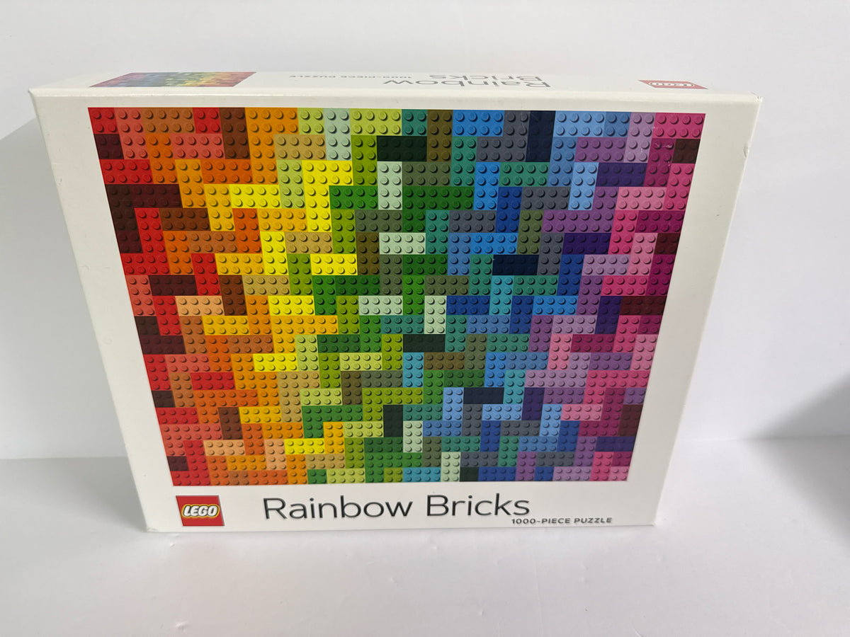 Rainbow Bricks Lego Puzzle Preowned Games/Puzzles