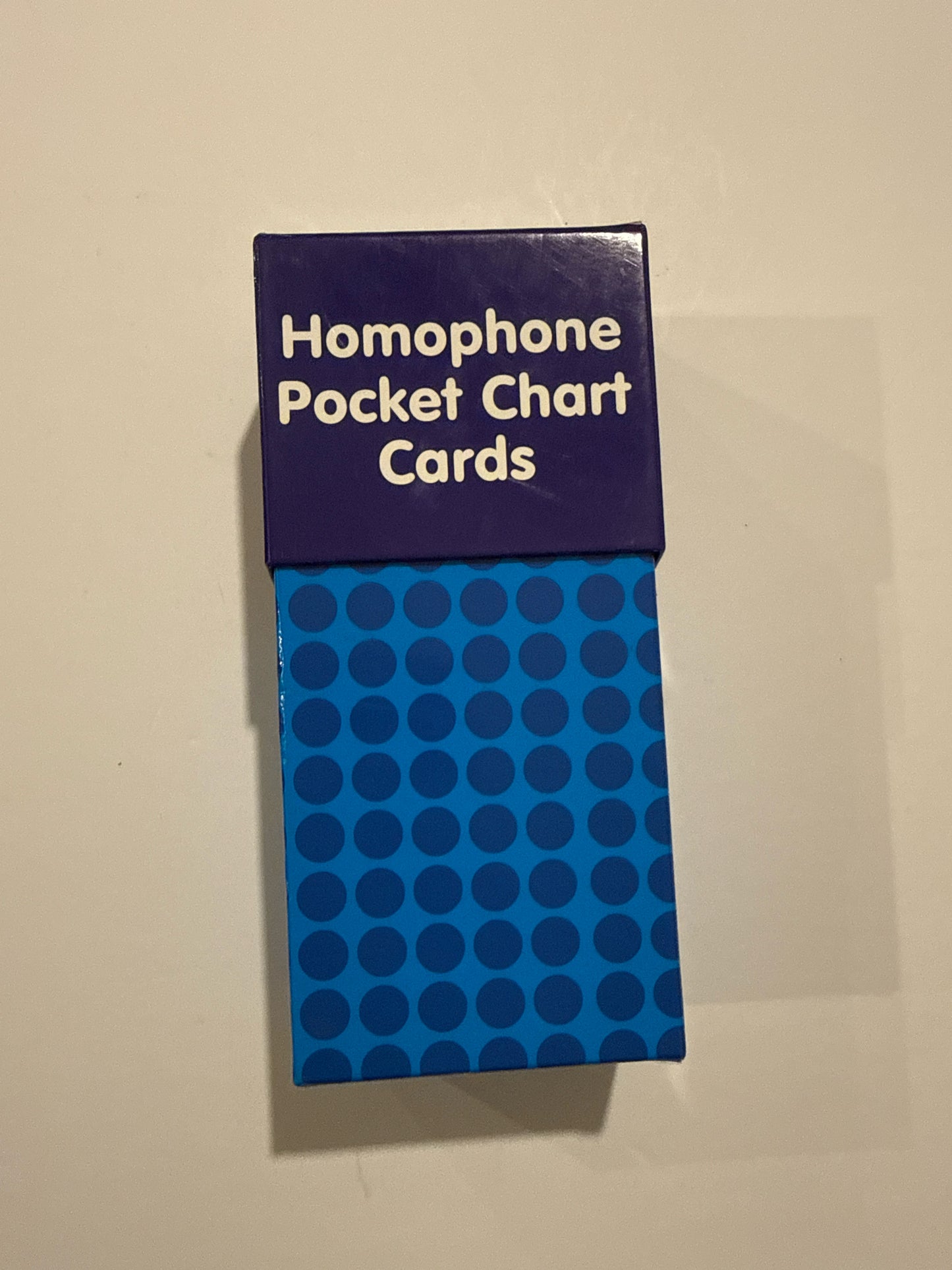 Homophone Pocket Chart Cards Pre-Owned Miscellaneous