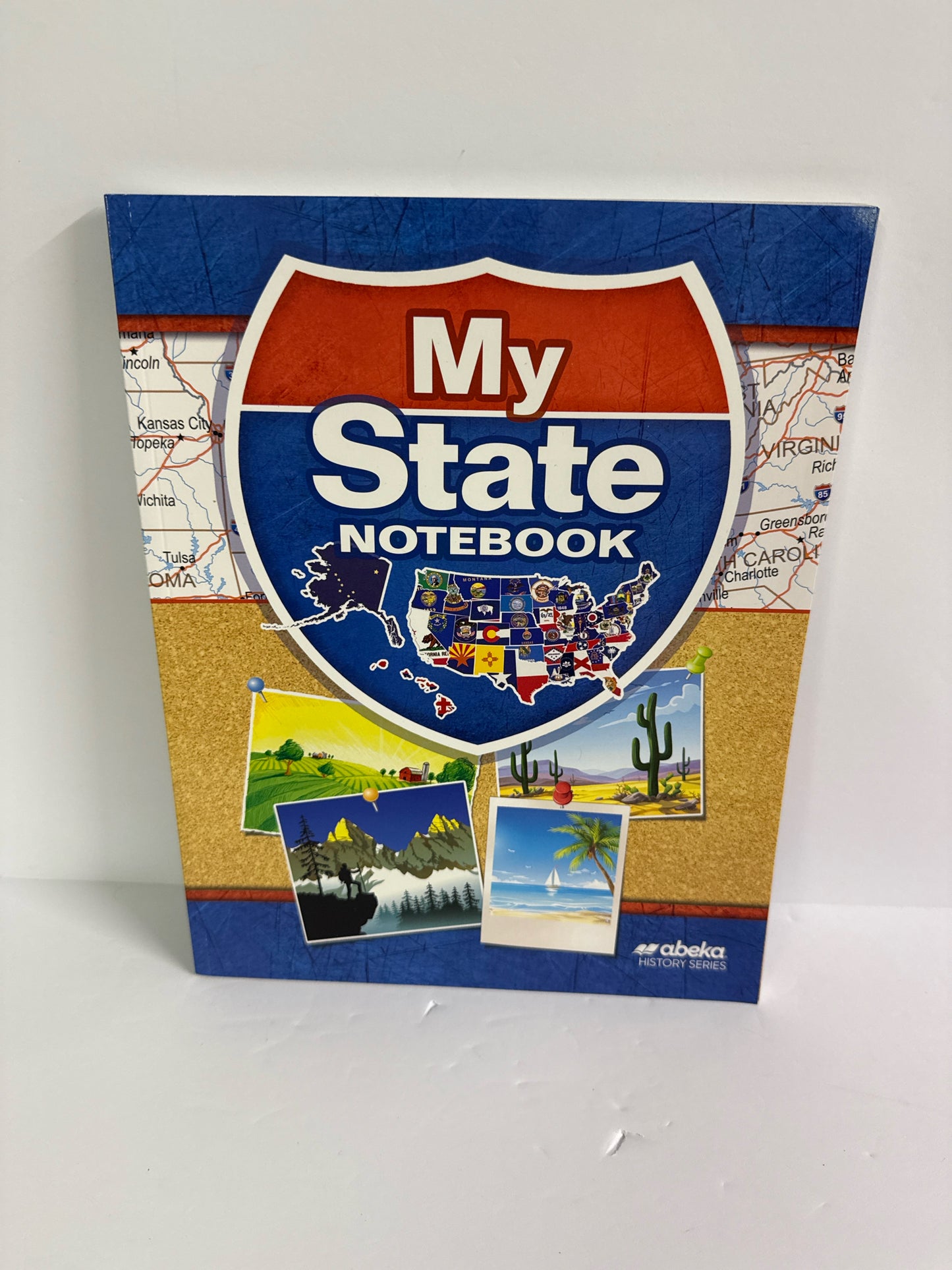 My State Notebook Abeka Student Book 4th Grade History Textbooks