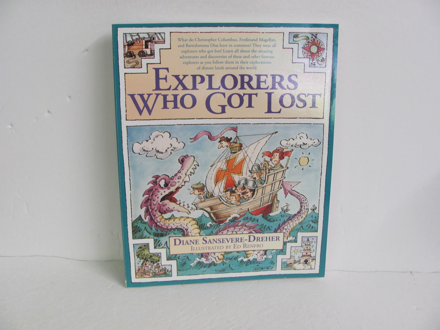 Explorers Who Got Lost Tom Doherty Pre-Owned Elementary World History Books