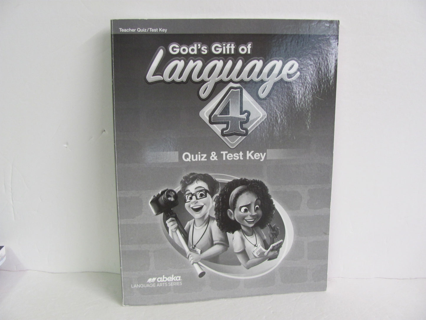 Language 4 Abeka Quiz/Test Key Pre-Owned 4th Grade Language Textbooks