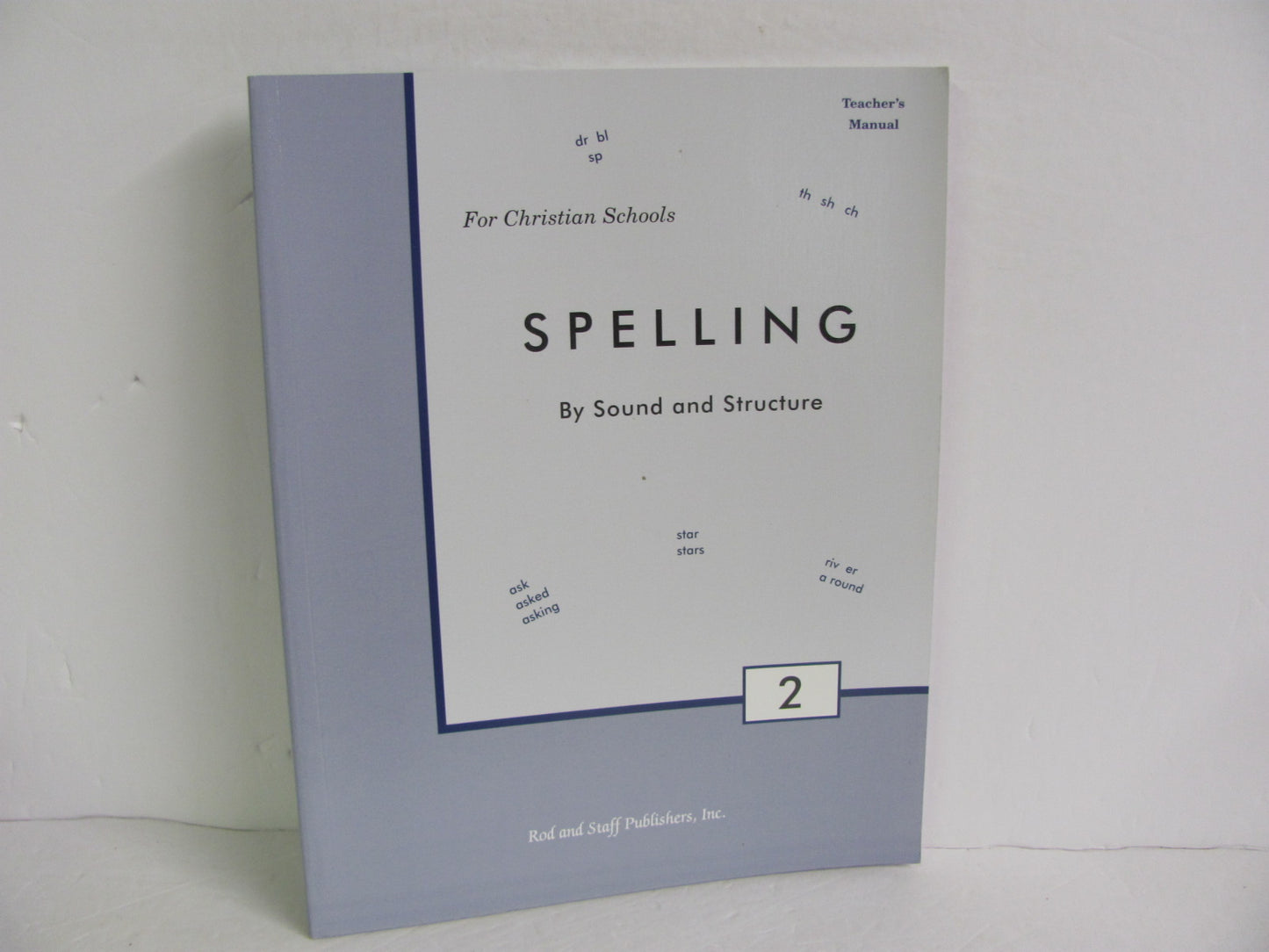 Spelling 2 Rod & Staff Teacher Manual Pre-Owned Spelling/Vocabulary Books