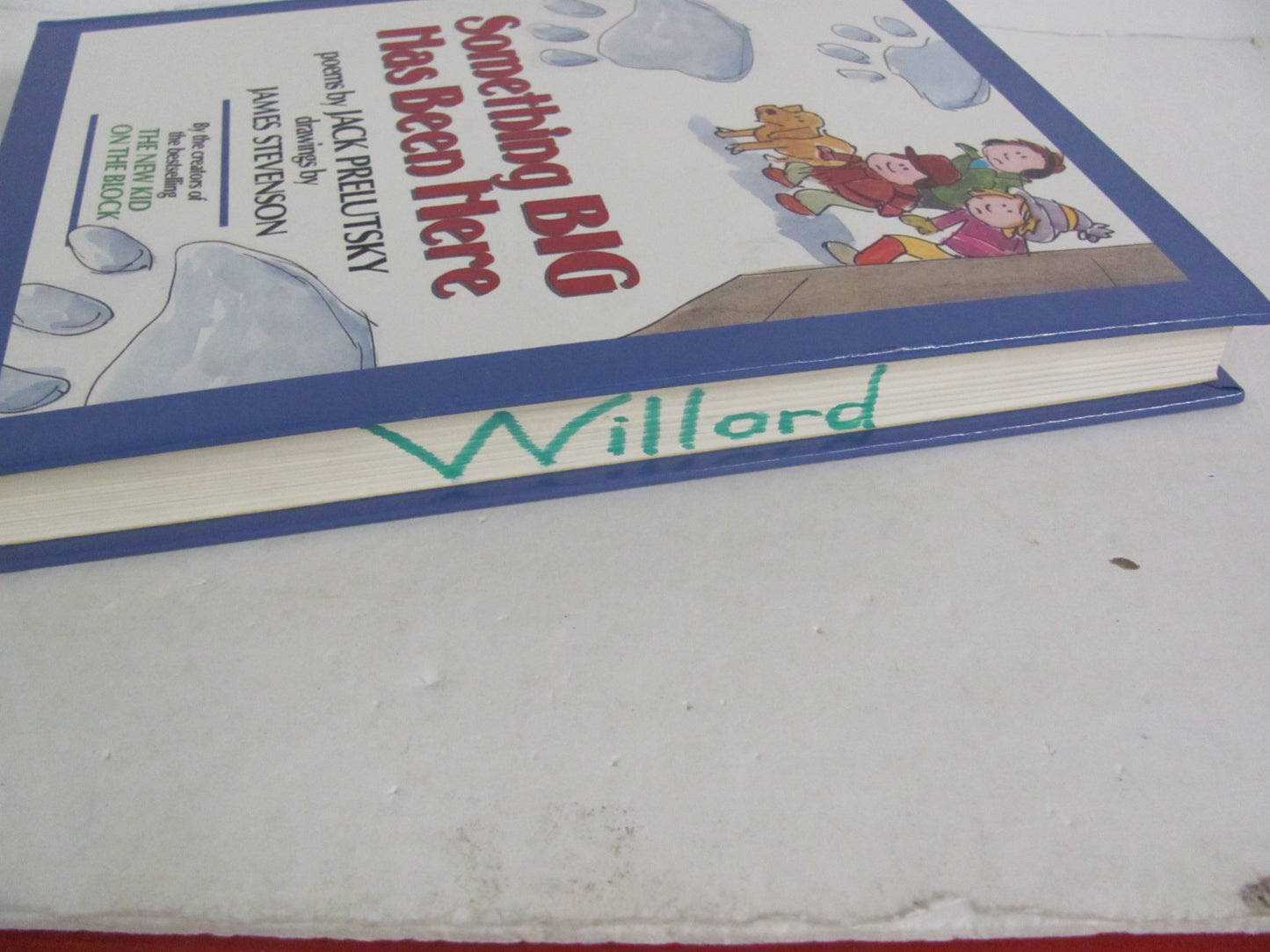 Something Big Has Been Here Greenwillow Pre-Owned Prelutsky Poetry Books