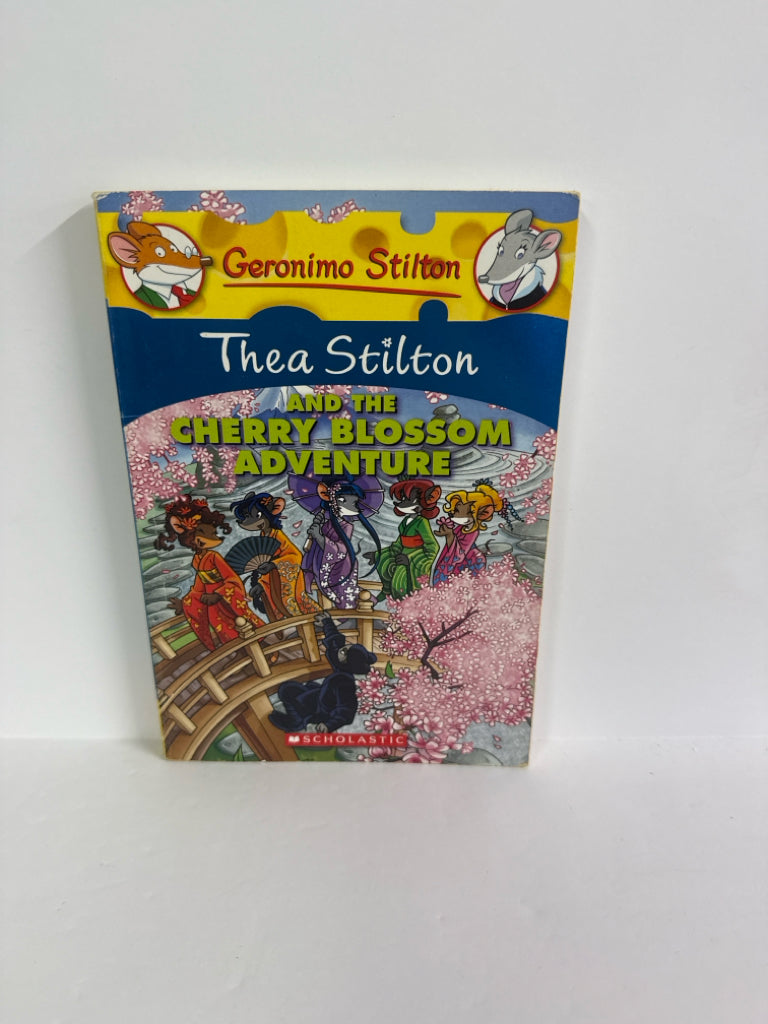 Thea Stilton and the Cherry Blossom Geronimo Stilton Scholastic Juvenile Books