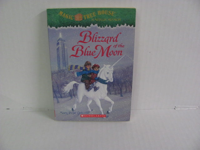 Blizzard of the Blue Moon Random House Reader Pre-Owned The Magic Tree House
