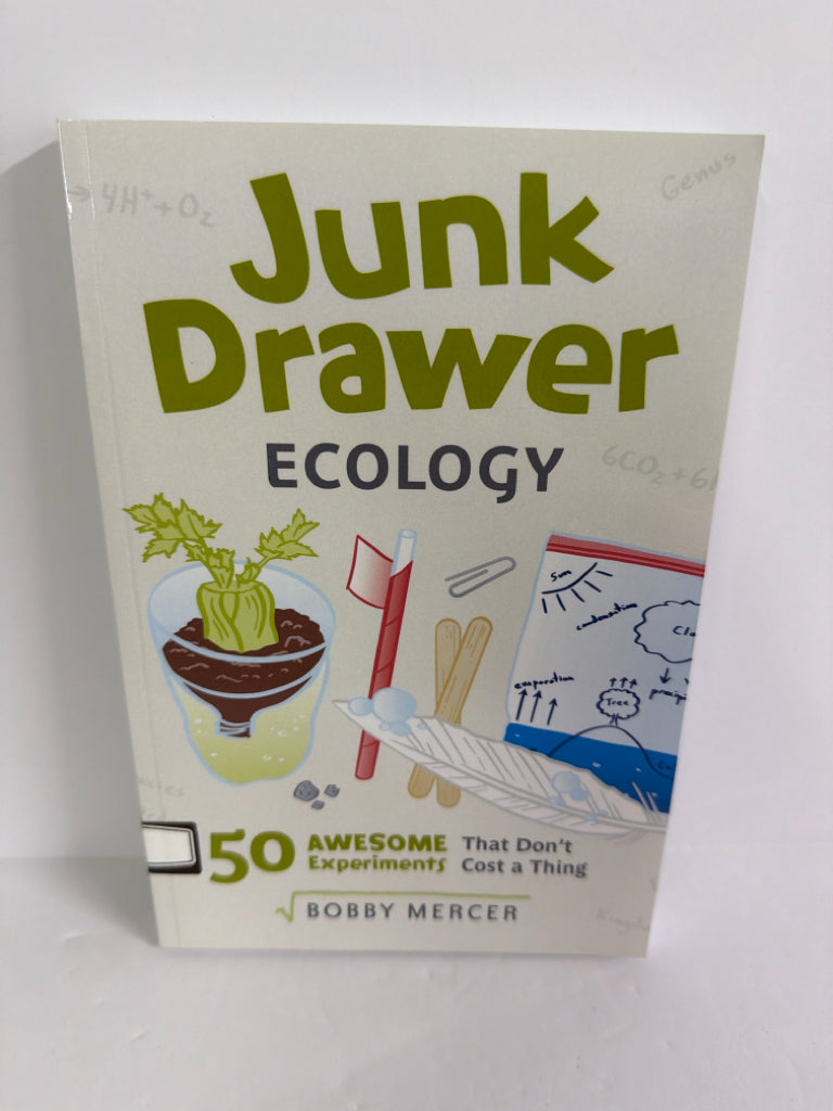 Junk Drawer Ecology Chicago Review Pre-Owned Bobby Mercer Experiment Books