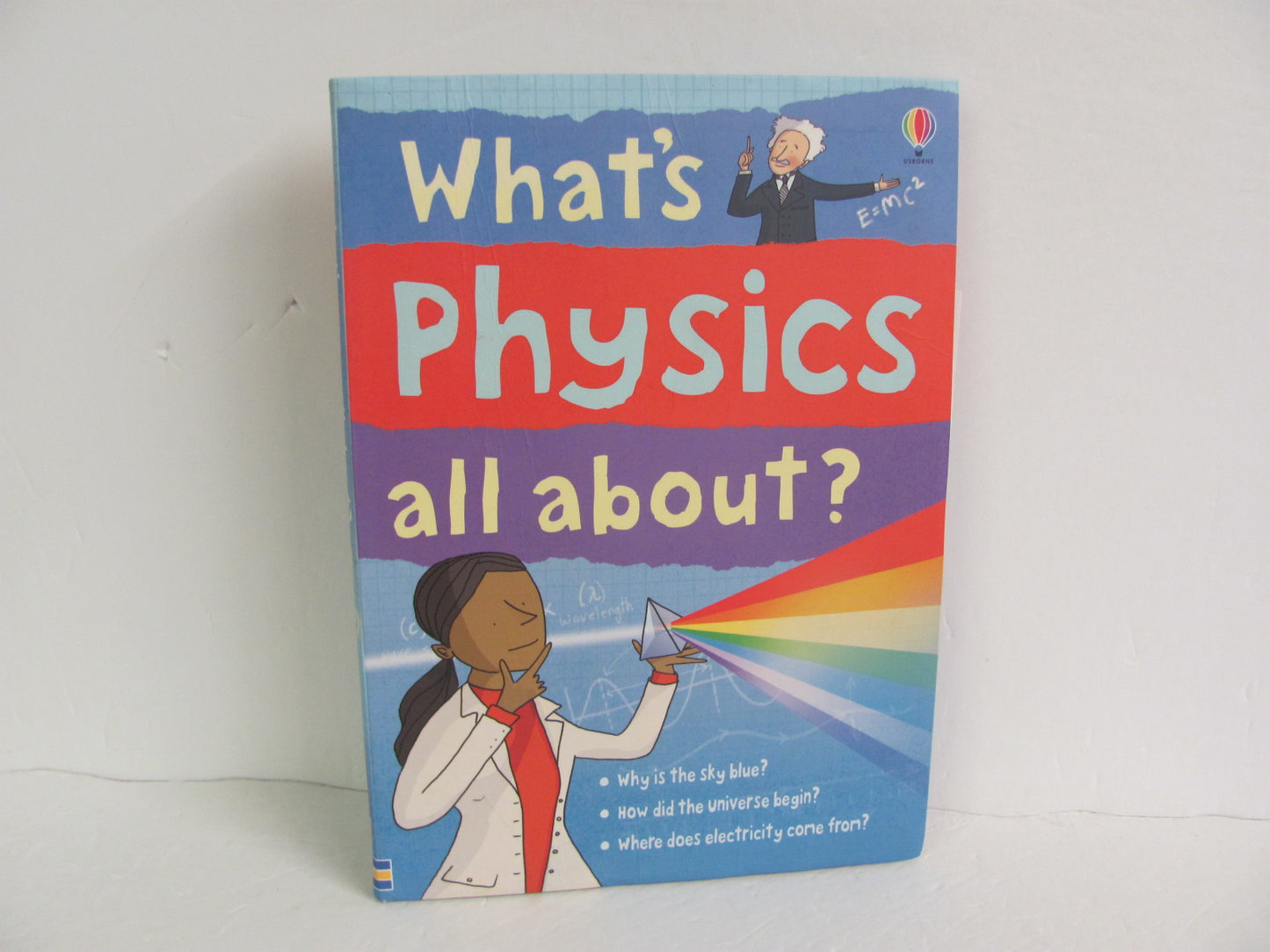 What's Physics all About? Usborne Pre-Owned Elementary Science Textbooks
