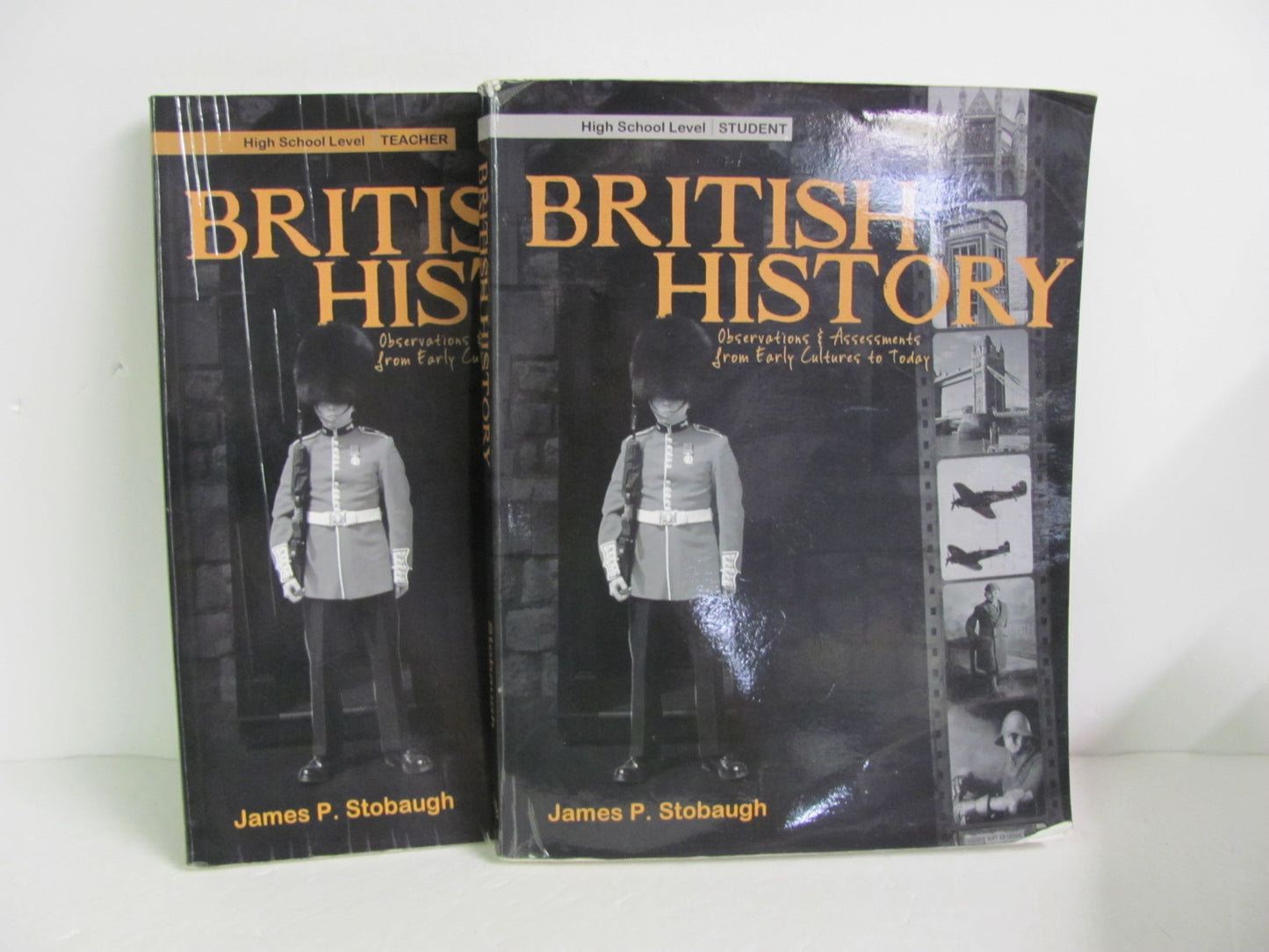 British History Master Books Set Pre-Owned Stobaugh History Textbooks