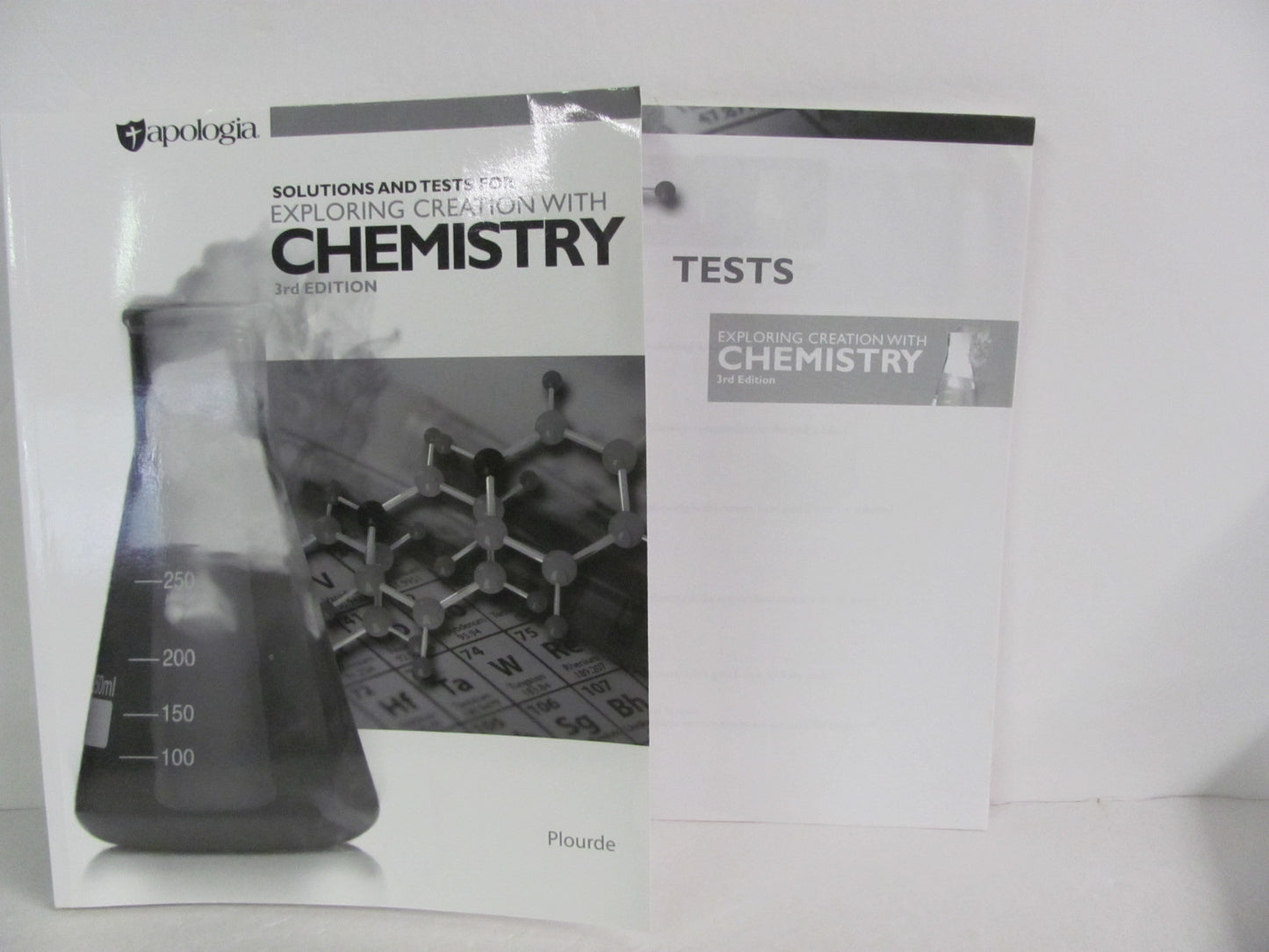 Chemistry Apologia Solutions Pre-Owned Plourde High School Science Textbooks
