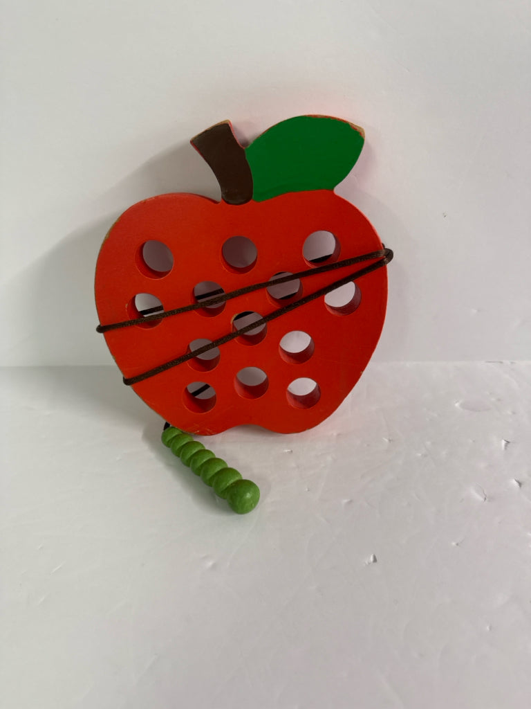 Wooden Lacing Toy Pre-Owned Preschool Early Learning