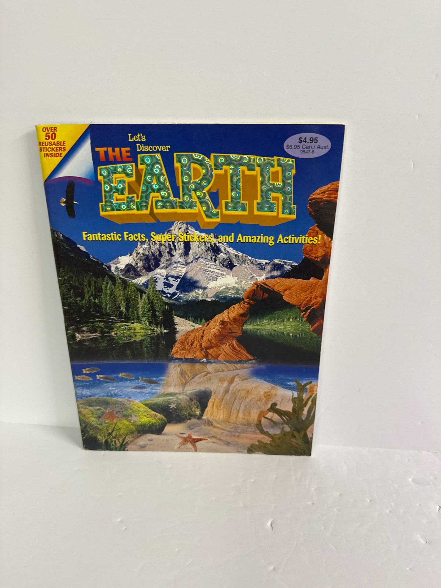 Let's Discover Playmore Activity Book Pre-Owned Elementary Earth Nature