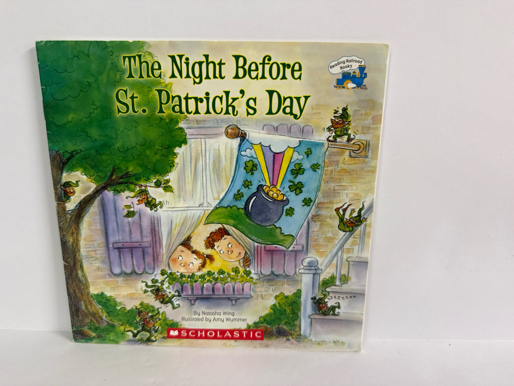 The Night Before St. Patrick's Day Natasha Wing Scholastic Paperback Books