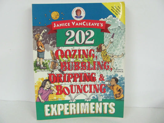 202 Oozing, Bubbling Janice VanCleave Used Elementary Experiments Books